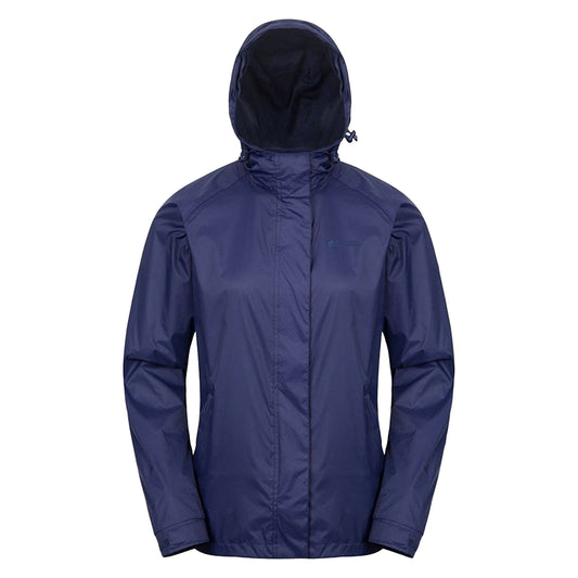 Blue - Front - Mountain Warehouse Womens-Ladies Torrent Waterproof Jacket