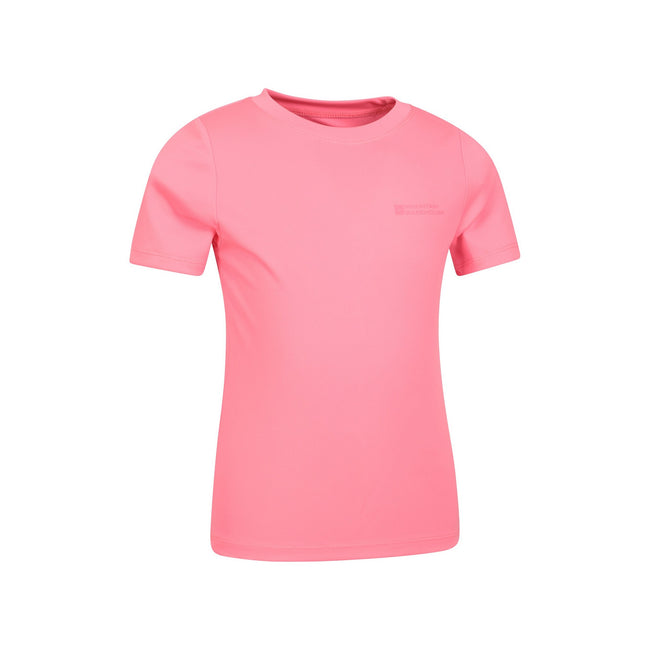 Bright Pink - Lifestyle - Mountain Warehouse Childrens-Kids Aqua Swim Top