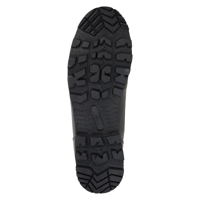 Navy - Close up - Mountain Warehouse Mens Pilgrim Leather Waterproof Boots