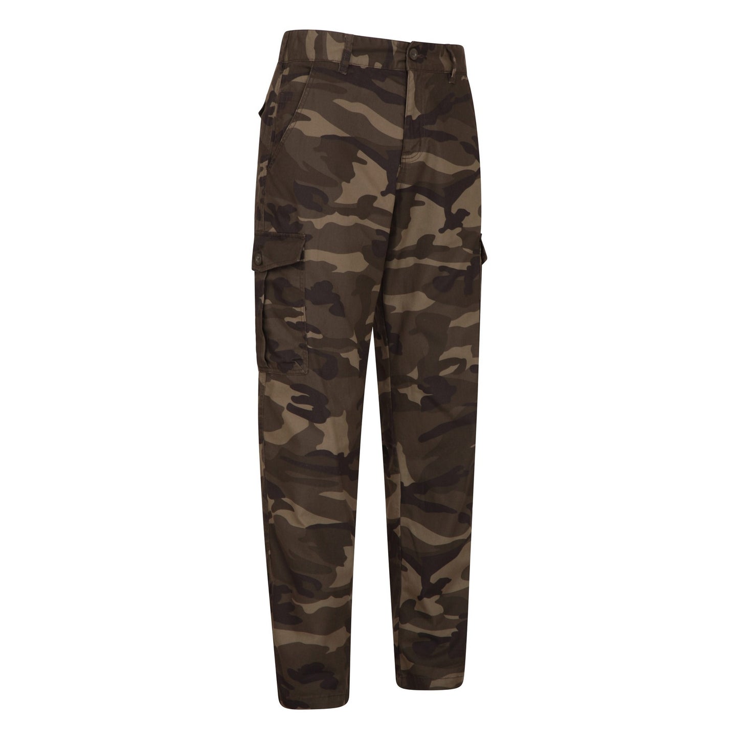 Camouflage Green - Lifestyle - Mountain Warehouse Mens Lakeside Camo Cargo Trousers