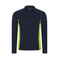 Yellow - Front - Mountain Warehouse Mens Long-Sleeved Rash Guard