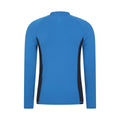 Corn Blue - Back - Mountain Warehouse Mens Long-Sleeved Rash Guard