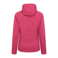 Bright Pink - Back - Mountain Warehouse Womens-Ladies Nevis Full Zip Hoodie