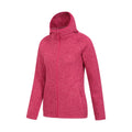 Bright Pink - Lifestyle - Mountain Warehouse Womens-Ladies Nevis Full Zip Hoodie