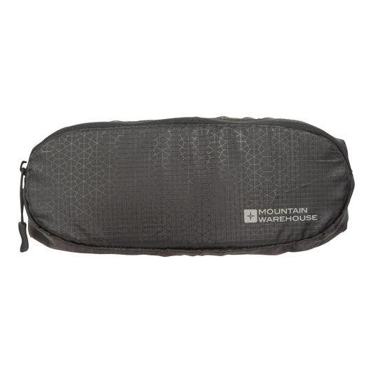 Black - Front - Mountain Warehouse Sports Bum Bag