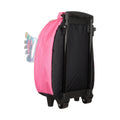 Pink - Back - Mountain Warehouse Childrens-Kids Unicorn 2 Wheeled Suitcase