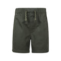 Khaki Green - Front - Mountain Warehouse Childrens-Kids Waterfall Organic Shorts