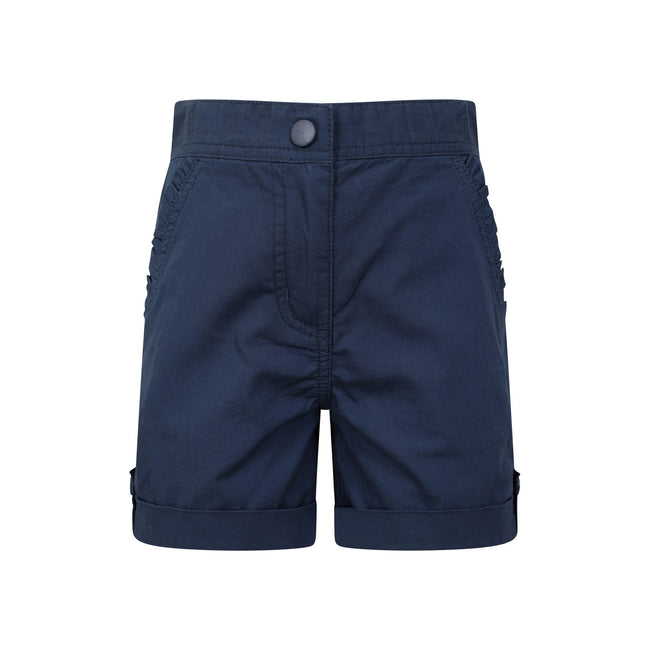 Navy - Front - Mountain Warehouse Childrens-Kids Shore Shorts