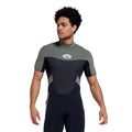 Black - Front - Animal Mens Logan Wetsuit