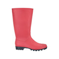 Red - Back - Mountain Warehouse Womens-Ladies Splash Wellington Boots