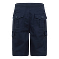 Navy - Back - Mountain Warehouse Childrens-Kids Pull-On Cargo Shorts