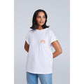 Off White - Front - Animal Womens-Ladies Holly Logo Organic T-Shirt