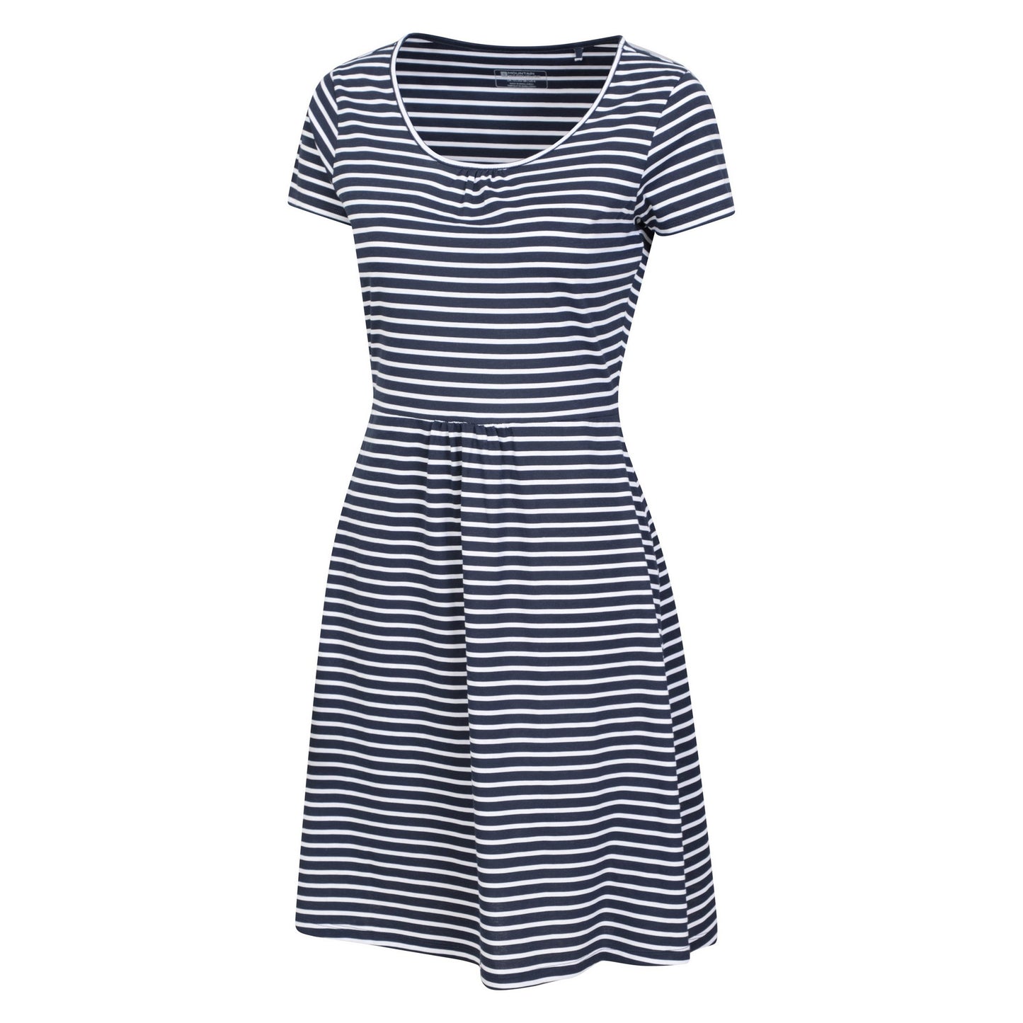 Blue - Lifestyle - Mountain Warehouse Womens-Ladies Essentials Lora Stripe Skater Dress