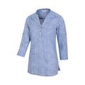 Corn Blue - Lifestyle - Mountain Warehouse Womens-Ladies Petra All-Over Print 3-4 Sleeve Shirt