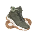 Khaki Green - Back - Mountain Warehouse Womens-Ladies Sierra Waterproof Walking Boots