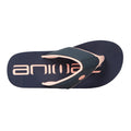Navy - Back - Animal Womens-Ladies Marti Recycled Flip Flops