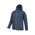 Navy - Side - Mountain Warehouse Mens Summit Extreme Waterproof 2.5 Layer Jacket