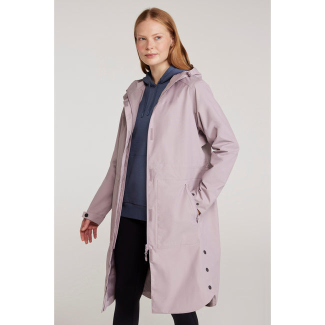 Lilac - Front - Mountain Warehouse Womens-Ladies Hannah Extreme Waterproof Jacket