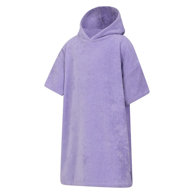 Light Purple - Lifestyle - Mountain Warehouse Childrens-Kids Driftwood Hooded Towel