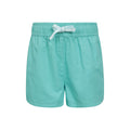 Teal - Front - Mountain Warehouse Girls Waterfall Organic Shorts