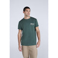 Green-Green - Front - Animal Mens Chase Graphic Print Organic T-Shirt