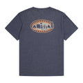 Dark Blue - Back - Animal Mens Chase Graphic Print Organic T-Shirt