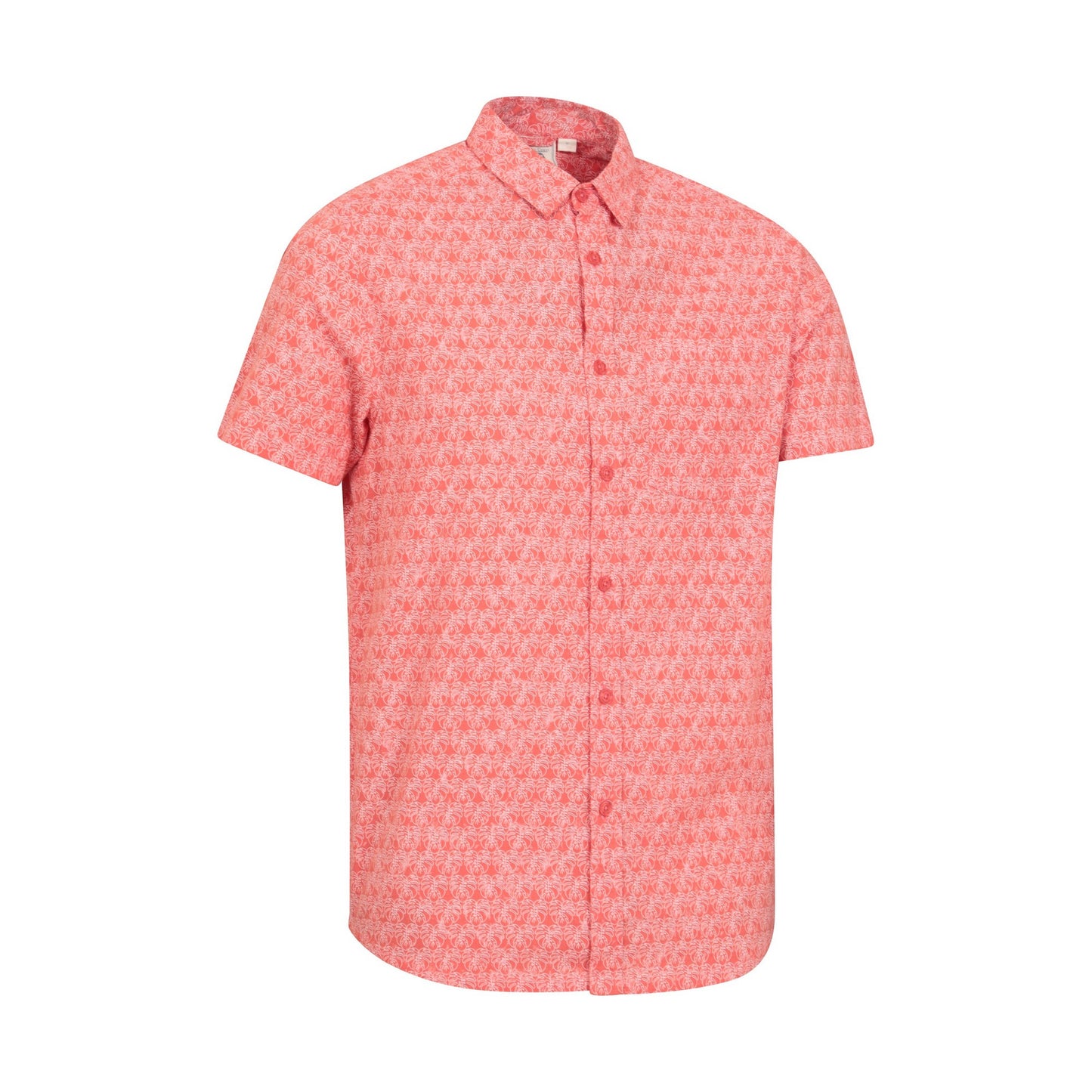 Coral - Lifestyle - Mountain Warehouse Mens Preston Illustration Leaves Shirt