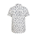 Off White - Back - Mountain Warehouse Mens Preston Illustration Palm Tree Shirt