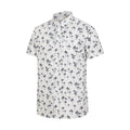 Off White - Side - Mountain Warehouse Mens Preston Illustration Palm Tree Shirt