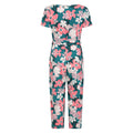 Multicoloured - Back - Mountain Warehouse Womens-Ladies Santorini Floral Wrap Jumpsuit