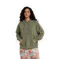 Dark Green - Pack Shot - Animal Womens-Ladies Kaya Organic Hoodie