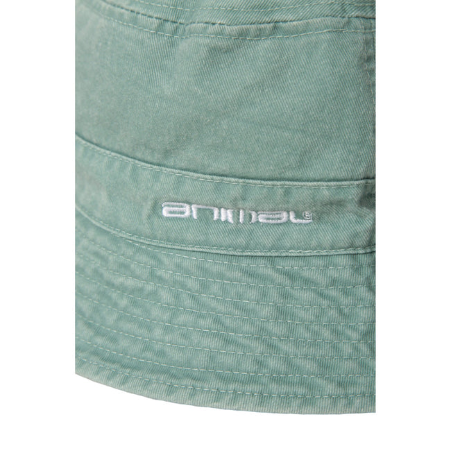 Pale Green - Side - Animal Womens-Ladies Indie Logo Organic Bucket Hat
