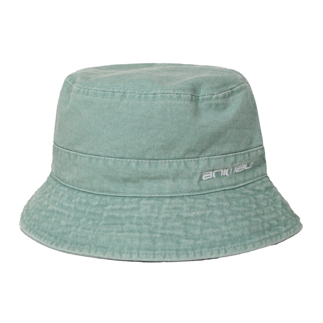 Pale Green - Front - Animal Womens-Ladies Indie Logo Organic Bucket Hat