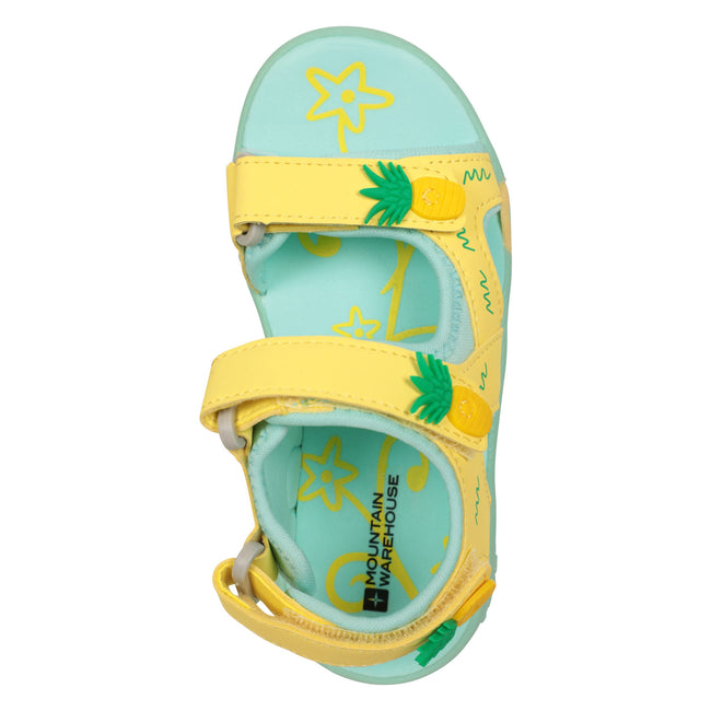 Yellow - Lifestyle - Mountain Warehouse Childrens-Kids Seaside Beach Sandals