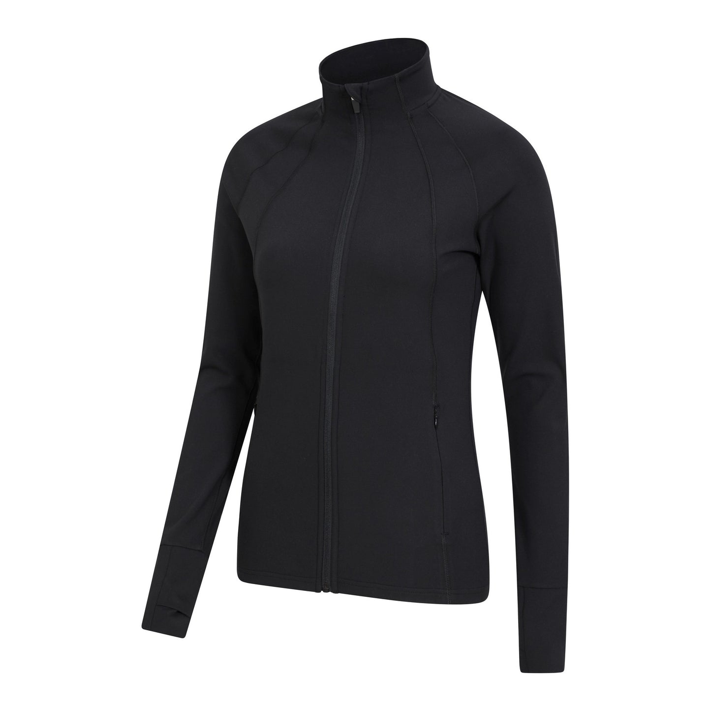 Black - Lifestyle - Mountain Warehouse Womens-Ladies Blackout Active Midlayer