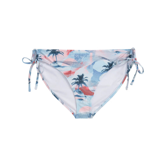 Pale Blue - Front - Animal Womens-Ladies Iona Recycled Side Tie Bikini Bottoms