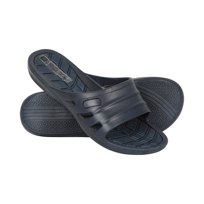 Navy - Close up - Mountain Warehouse Womens-Ladies Sliders