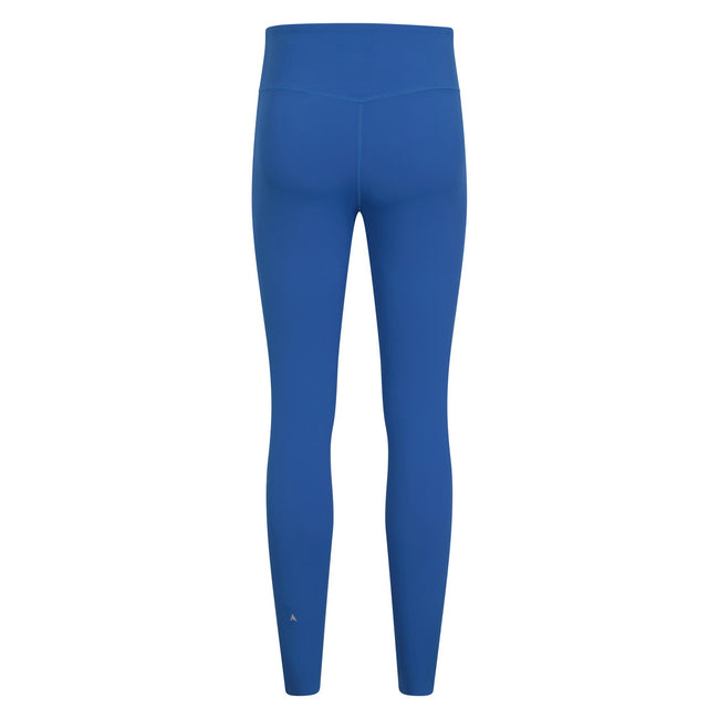 Blue - Back - Active People Womens-Ladies Warrior Pose Leggings