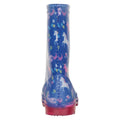 Purple - Back - Mountain Warehouse Childrens-Kids Splash Unicorn Light Up Wellington Boots