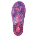 Purple - Pack Shot - Mountain Warehouse Childrens-Kids Splash Unicorn Light Up Wellington Boots