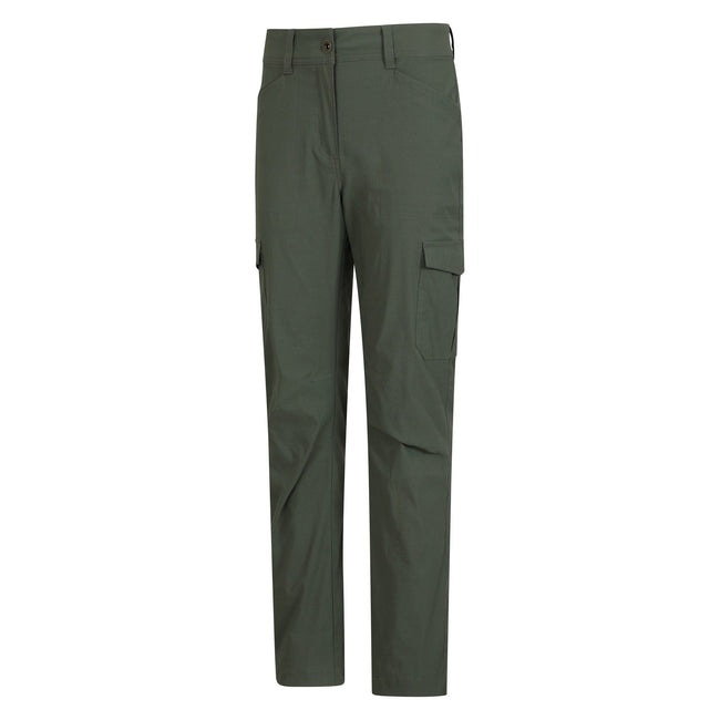 Khaki Green - Lifestyle - Mountain Warehouse Womens-Ladies Conniston Cargo Trousers