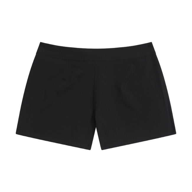 Jet Black - Back - Animal Womens-Ladies Aurora Swim Shorts