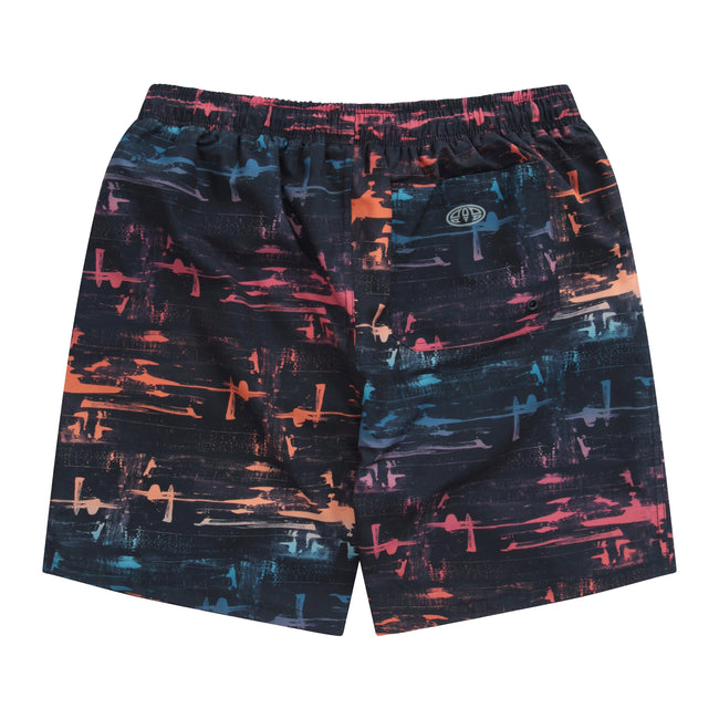 Mixed - Back - Animal Mens Deep Dive Printed Boardshorts