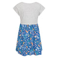 Grey - Back - Mountain Warehouse Girls Poppy Bird Organic Cotton Dress