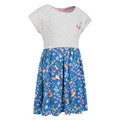 Grey - Lifestyle - Mountain Warehouse Girls Poppy Bird Organic Cotton Dress