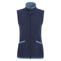 Navy - Front - Mountain Warehouse Womens-Ladies Montana Full Zip Gilet