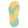 Bright Yellow - Side - Mountain Warehouse Childrens-Kids Seaside Pineapple Sandals