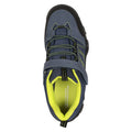 Navy - Close up - Mountain Warehouse Childrens-Kids Trailblaze Suede Hiking Shoes