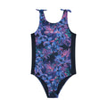 Blue - Front - Animal Girls Vacation One Piece Swimsuit