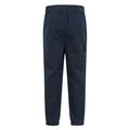 Navy - Back - Mountain Warehouse Childrens-Kids Reinforced Knee Trousers